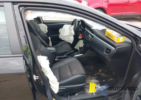 2015 Toyota Corolla S Plus из США, поврежденный, VIN 5YFBURHEXFP343656